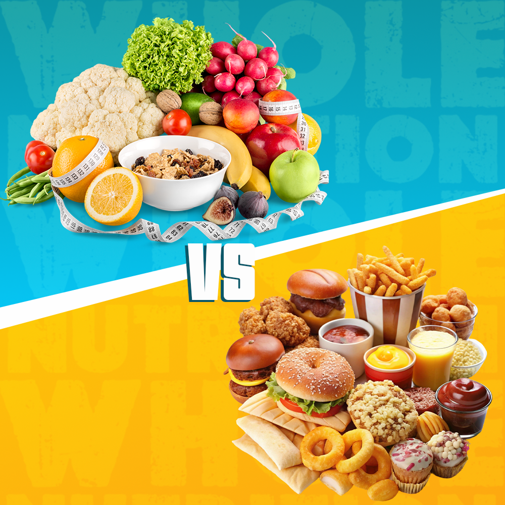Whole Nutrition vs. Processed Nutrition: What's Really Better for You?
