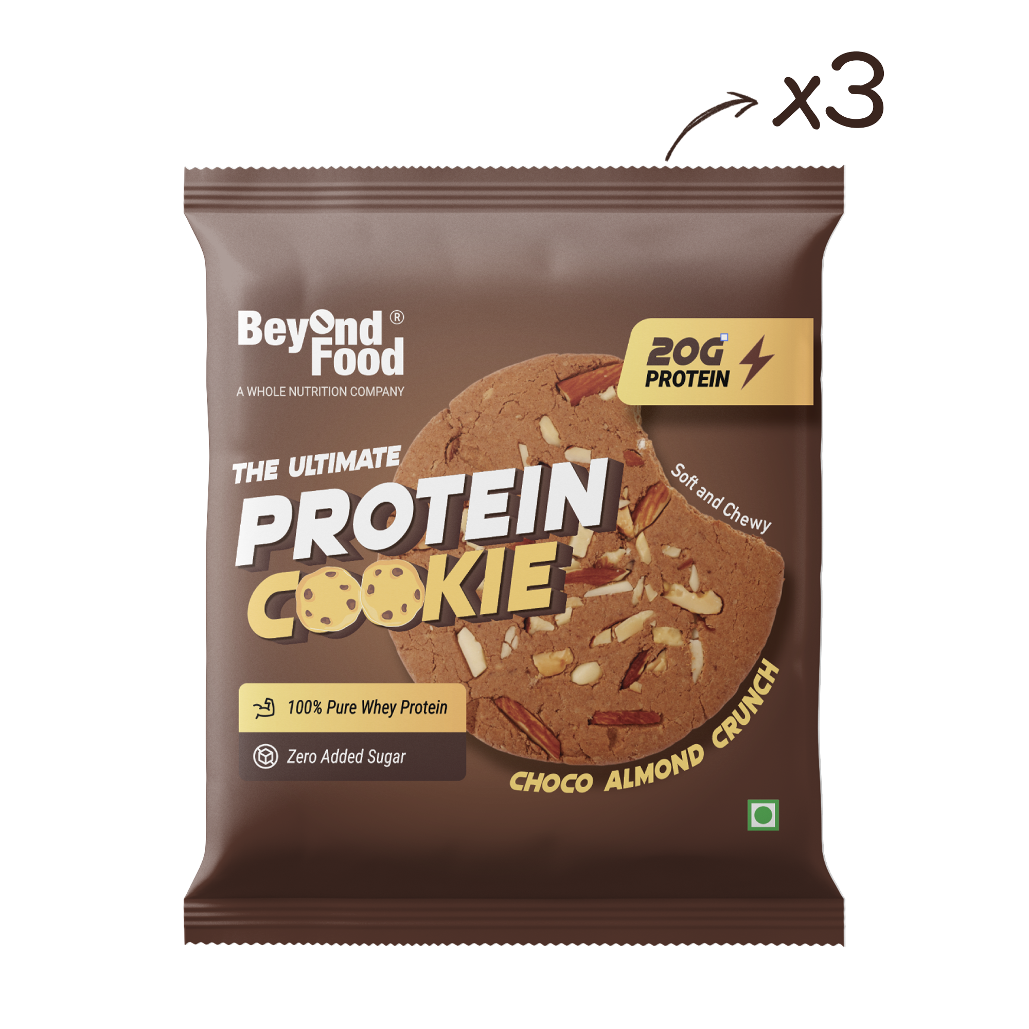 Protein Cookies – Choco Almond Crunch