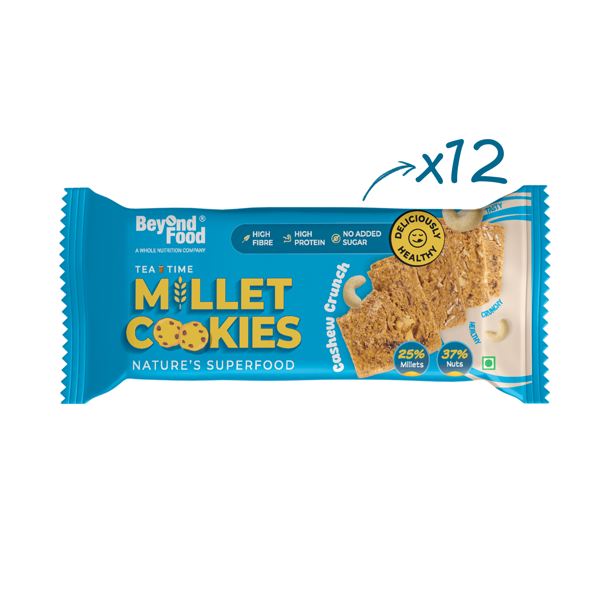 Millet Cookies – Cashew Crunch