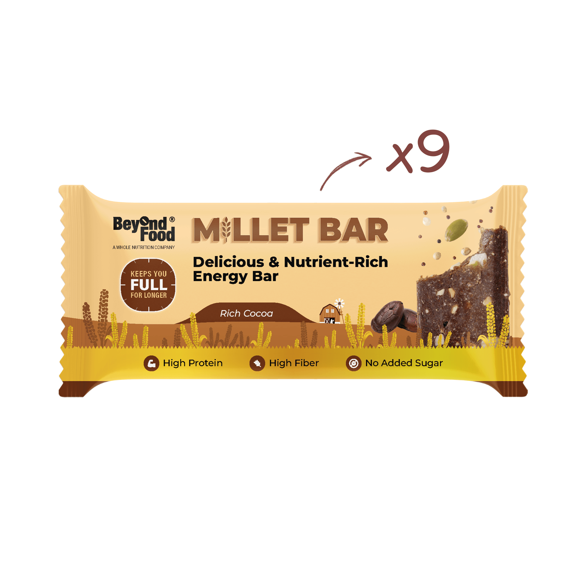 Millet Bar - Rich Cocoa