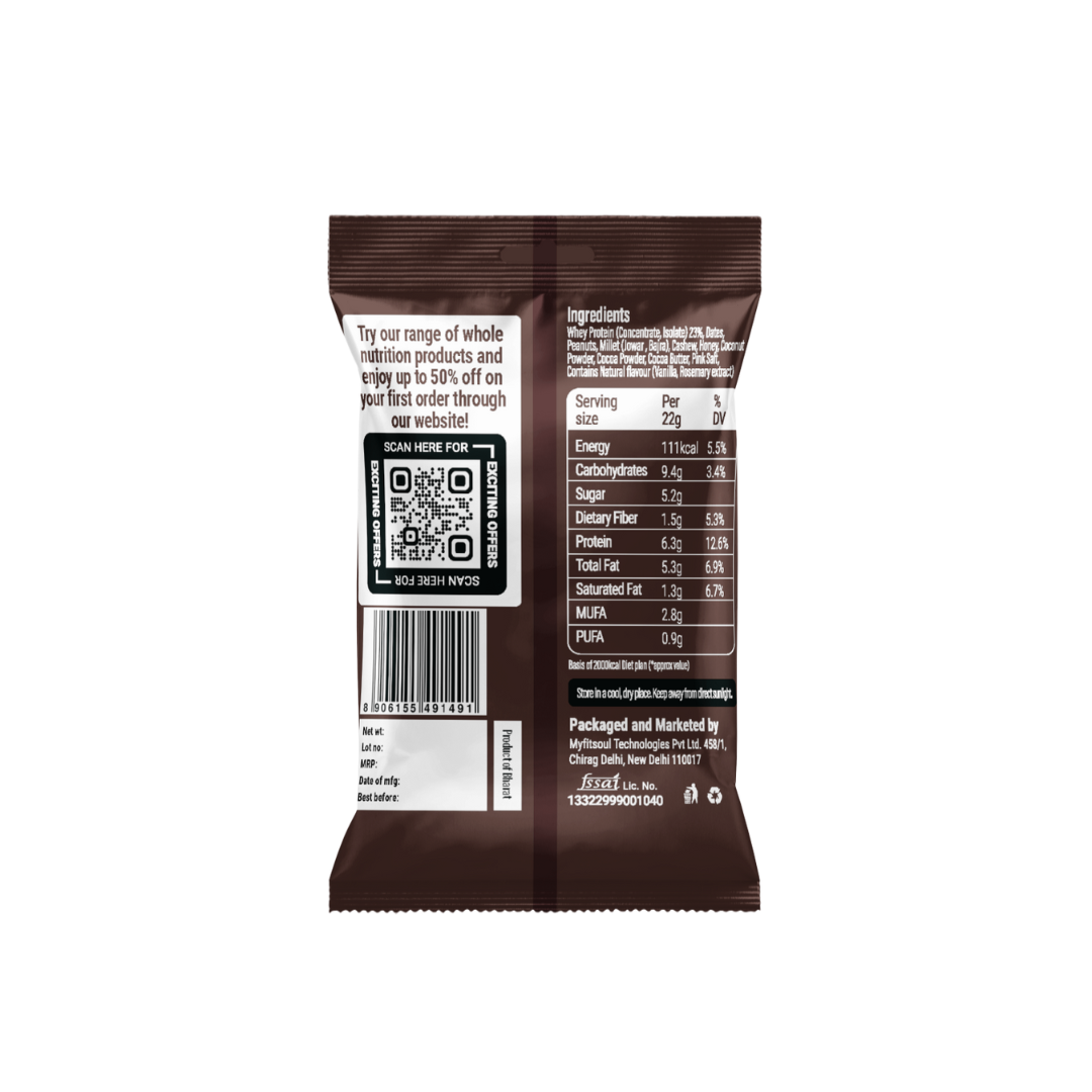 Beyond Food Protein Minis nutrition information and ingredients list