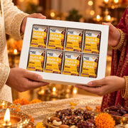 Date Bites Diwali Gift Box – 16 Nuts & Dates Bites (320g)