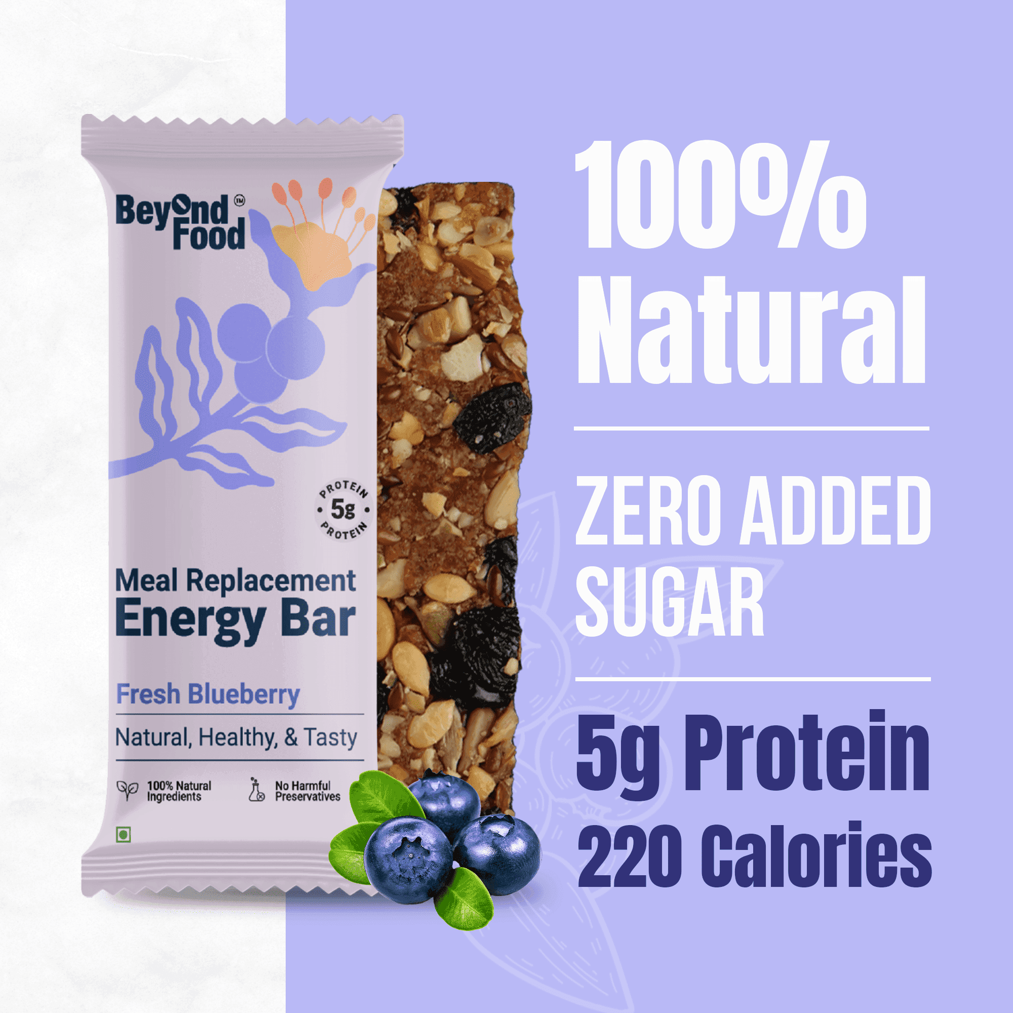 Meal Replacement Bar - Fresh Blueberry