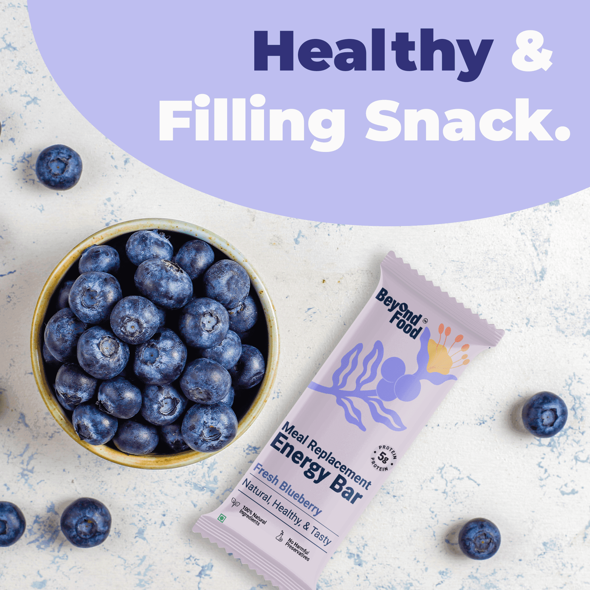 Meal Replacement Bar - Fresh Blueberry