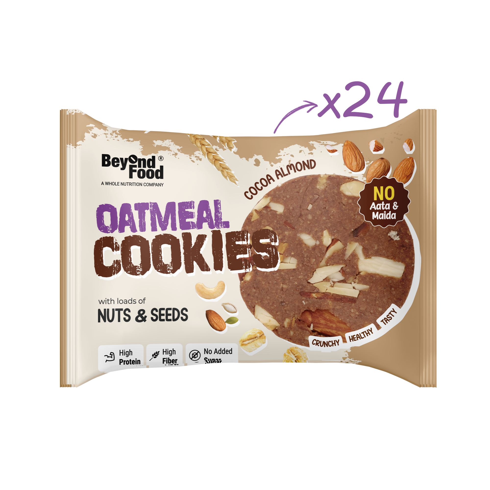 Oatmeal Cookies – Cocoa Almond