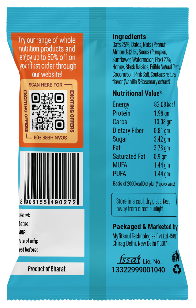 Energy Bites - Peanut Butter