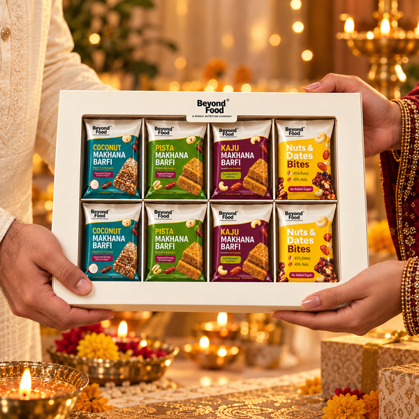 Assorted Makhana Barfi Diwali Gift Box