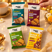 Assorted Makhana Barfi Diwali Gift Box