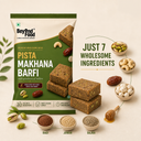 Pista Makhana Barfi